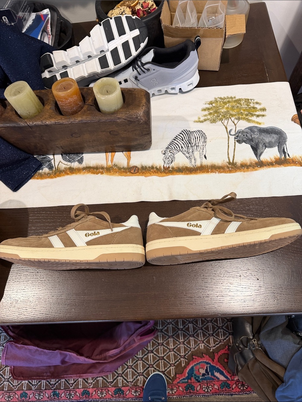 “GOLA” Suede Sneakers - Picture 5 of 9